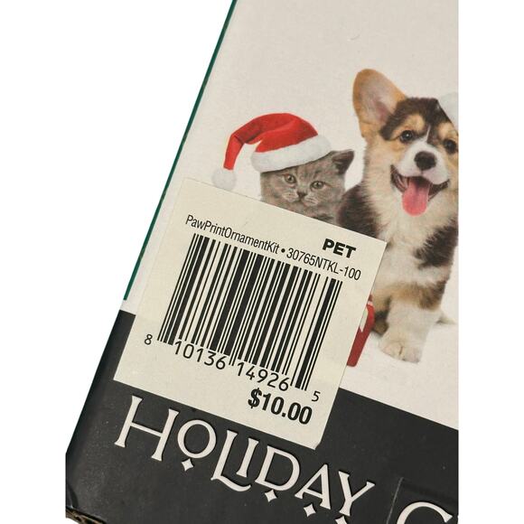 paw print impression ornament kit - Picture 3 of 5